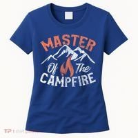 Funny Outdoor Camping Funny Gift Master Of Campfire Cute Gift Women's T-Shirt thumb 0