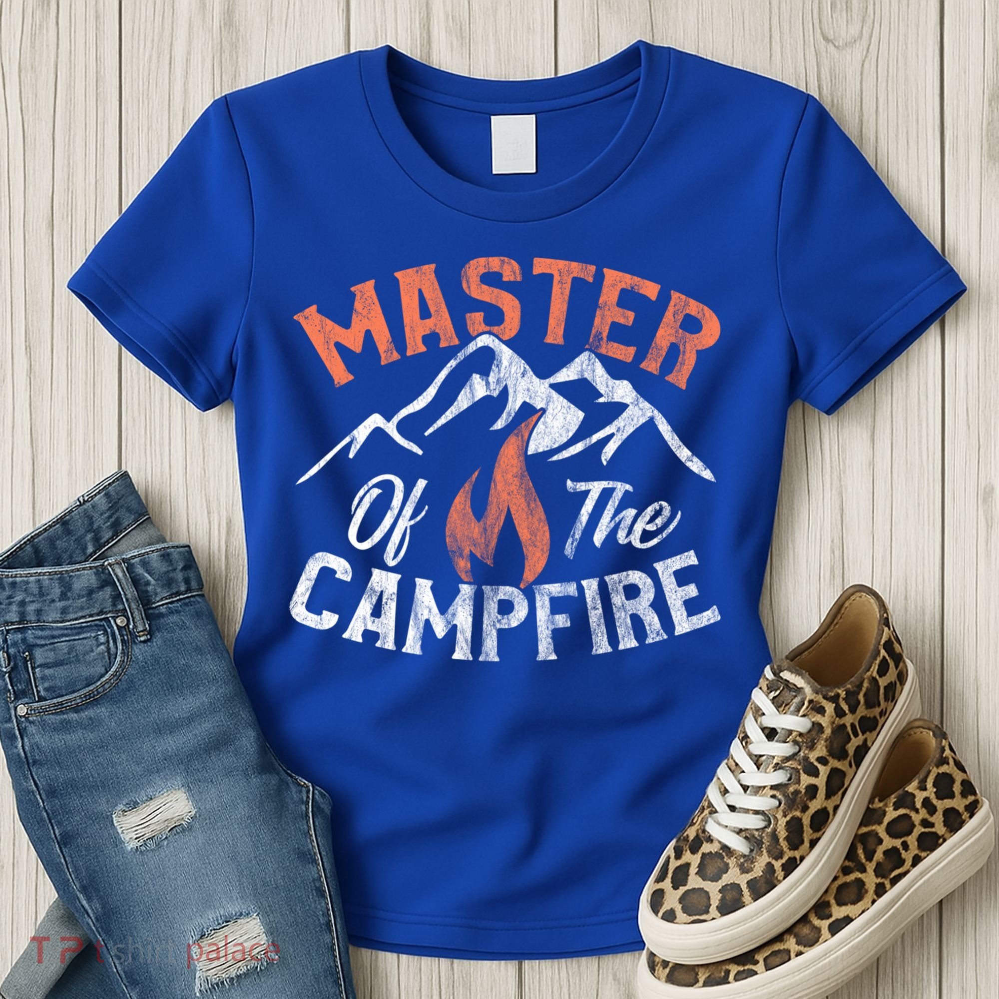 Funny Outdoor Camping Funny Gift Master Of Campfire Cute Gift Women's T-Shirt