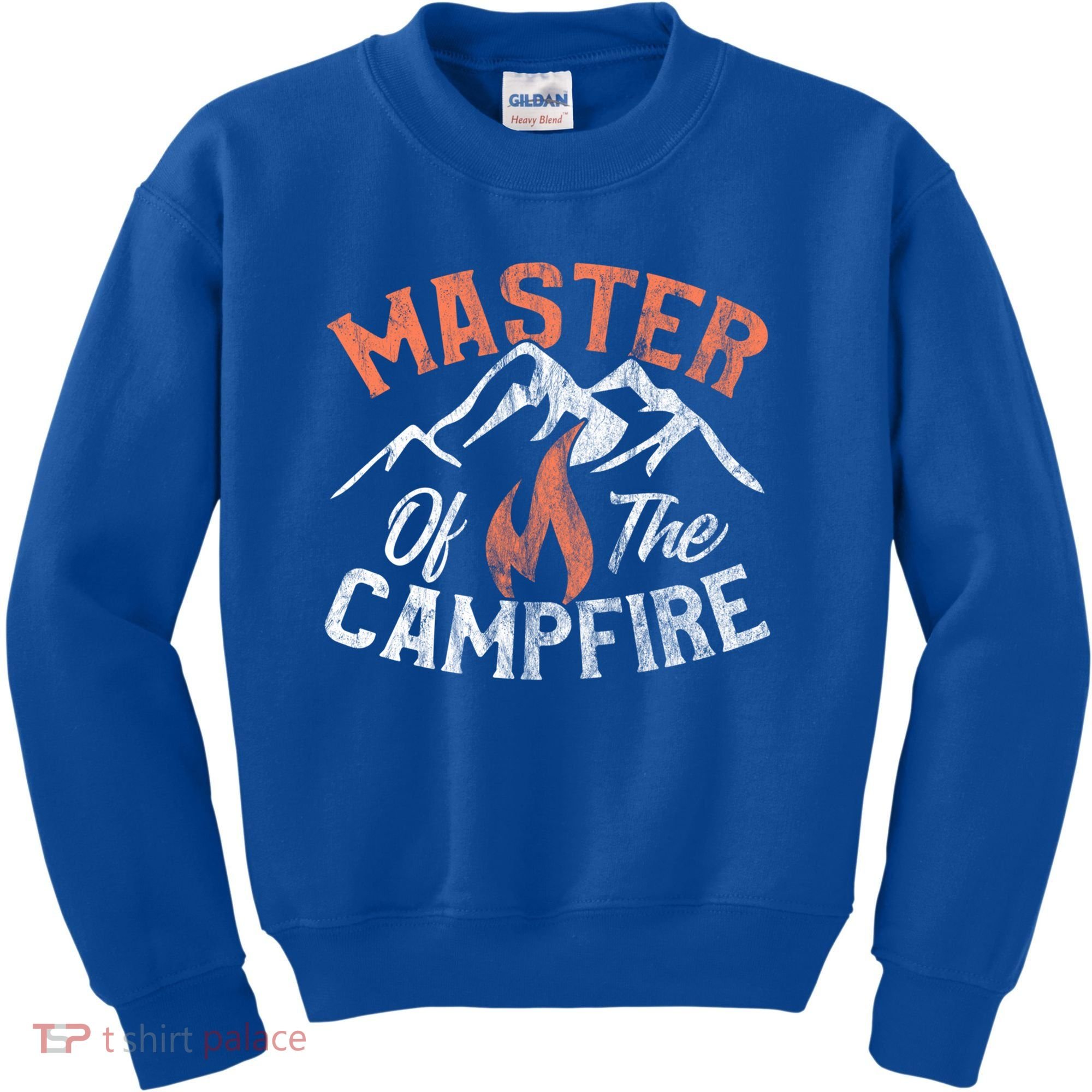 Funny Outdoor Camping Funny Gift Master Of Campfire Cute Gift Kids Sweatshirt