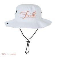 Faith Orange Christian Bucket Hat thumb 0