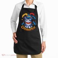Funny Oktoberfest Cat Kitten Germany Apron thumb 2