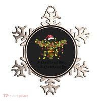 Funny Oh Christmas Bee Oh Christmas Bee Xmas Pajamas Ornament thumb 0