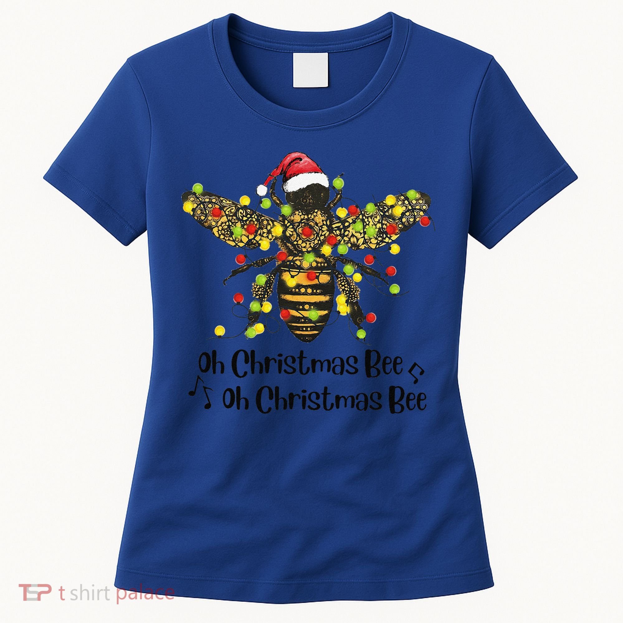 Funny Oh Christmas Bee Oh Christmas Bee Xmas Pajamas Women's T-Shirt