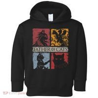 Father Of Cats Cat Lovers Cat Dad Fabulous Toddler Hoodie thumb 0