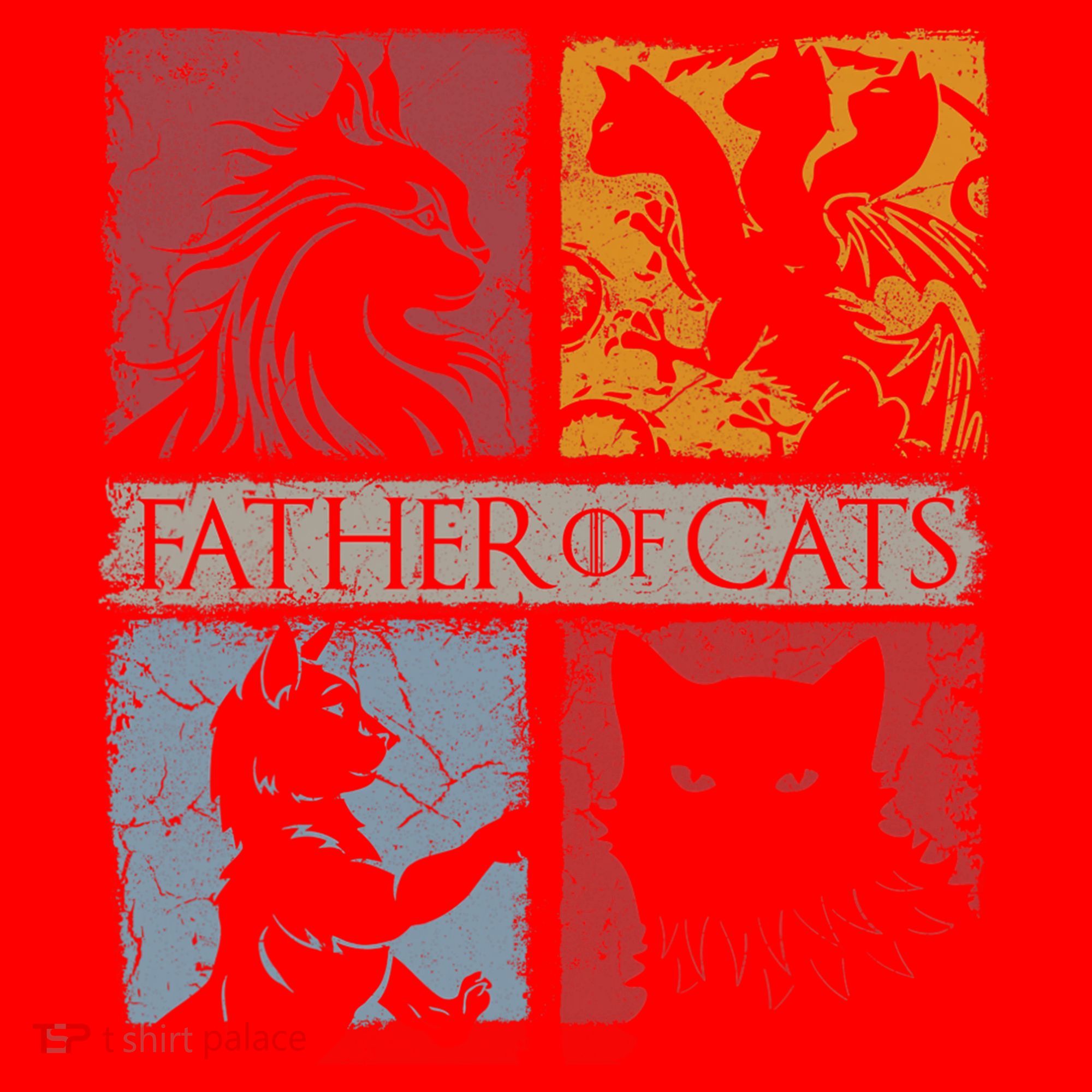 Father Of Cats Cat Lovers Cat Dad Fabulous Santa Hat
