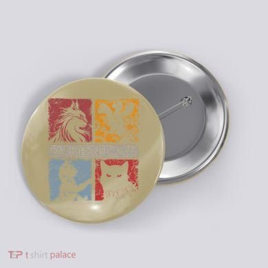 Father Of Cats Cat Lovers Cat Dad Fabulous Button