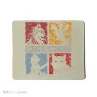 Father Of Cats Cat Lovers Cat Dad Fabulous Mousepad thumb 0