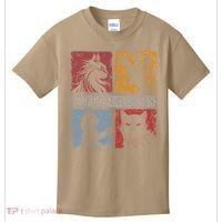 Father Of Cats Cat Lovers Cat Dad Fabulous Kids T-Shirt thumb 0