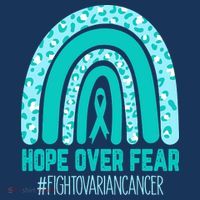 Fight Ovarian Cancer Awareness Teal Ribbon Products Women's Tank Top thumb 5