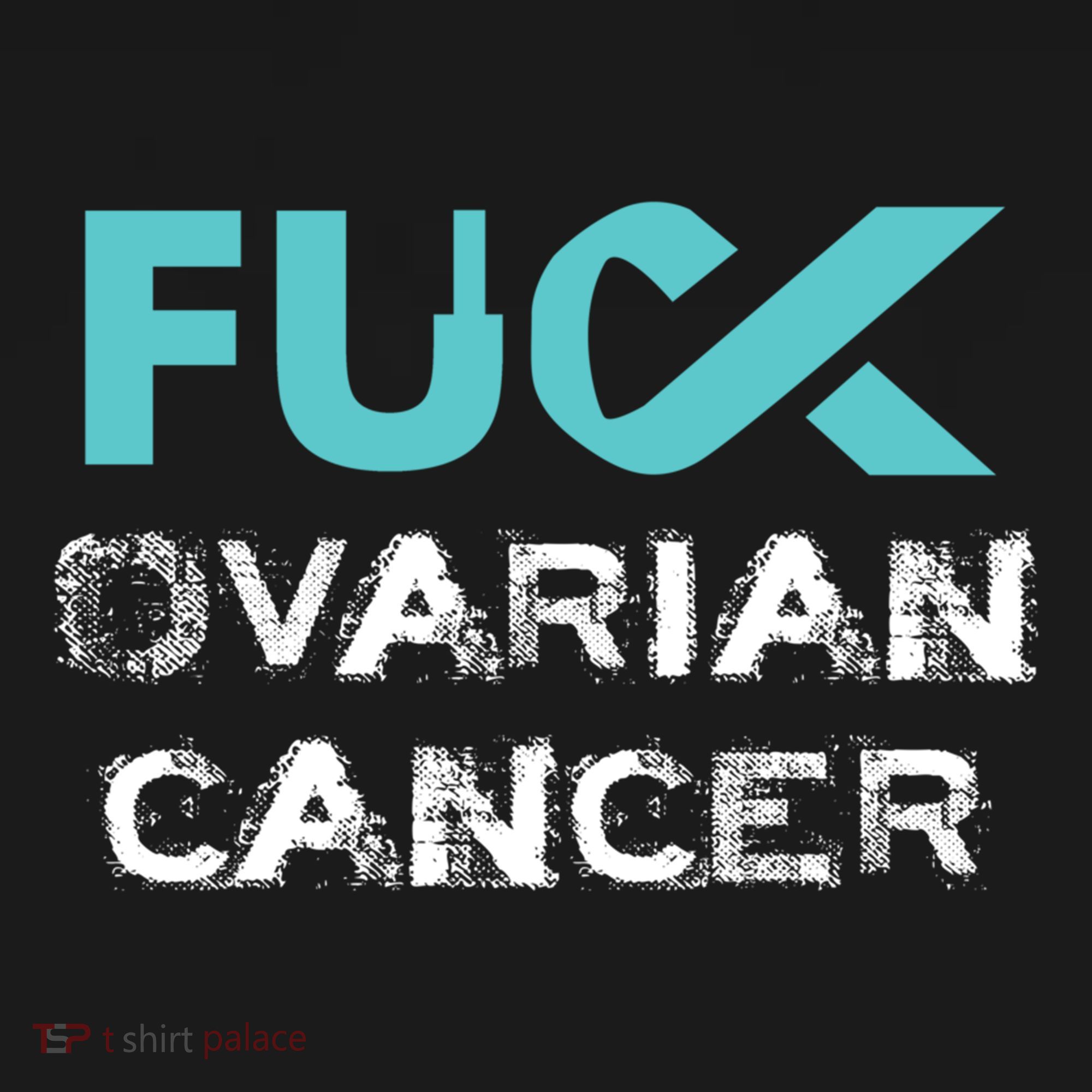 Fuck Ovarian Cancer Awareness Gift Women's Hoodie