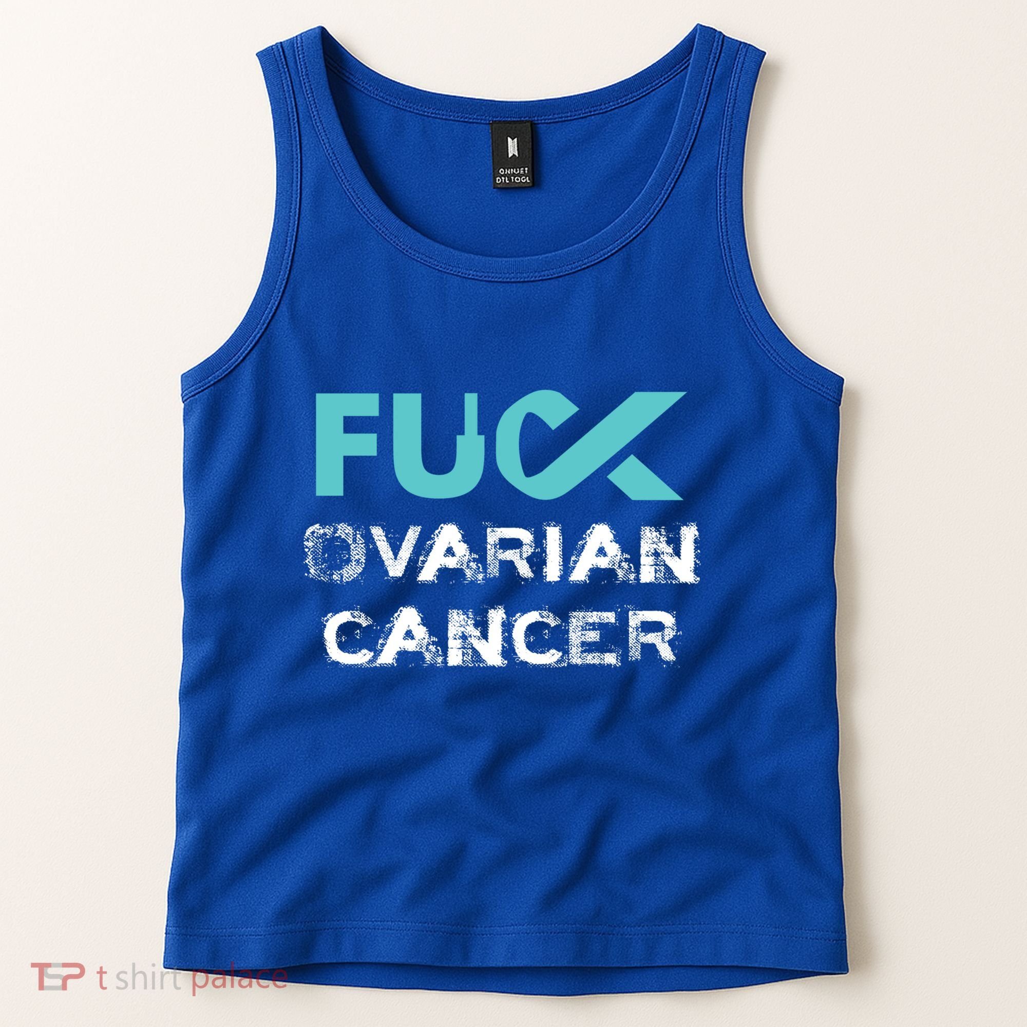 Fuck Ovarian Cancer Awareness Gift Tank Top