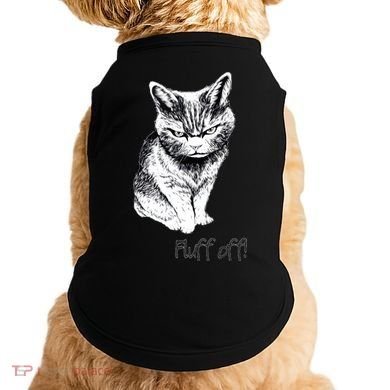 Fluff Off Cat Funny Cat Kitten Doggie Tank