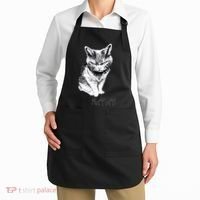 Fluff Off Cat Funny Cat Kitten Apron thumb 2