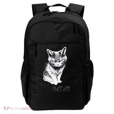 Fluff Off Cat Funny Cat Kitten Backpack