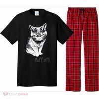 Fluff Off Cat Funny Cat Kitten Pajama Set thumb 0