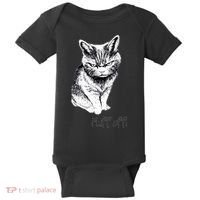 Fluff Off Cat Funny Cat Kitten Baby Bodysuit thumb 0