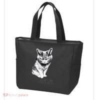 Fluff Off Cat Funny Cat Kitten Tote Bag thumb 3