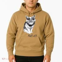 Fluff Off Cat Funny Cat Kitten Hoodie thumb 2