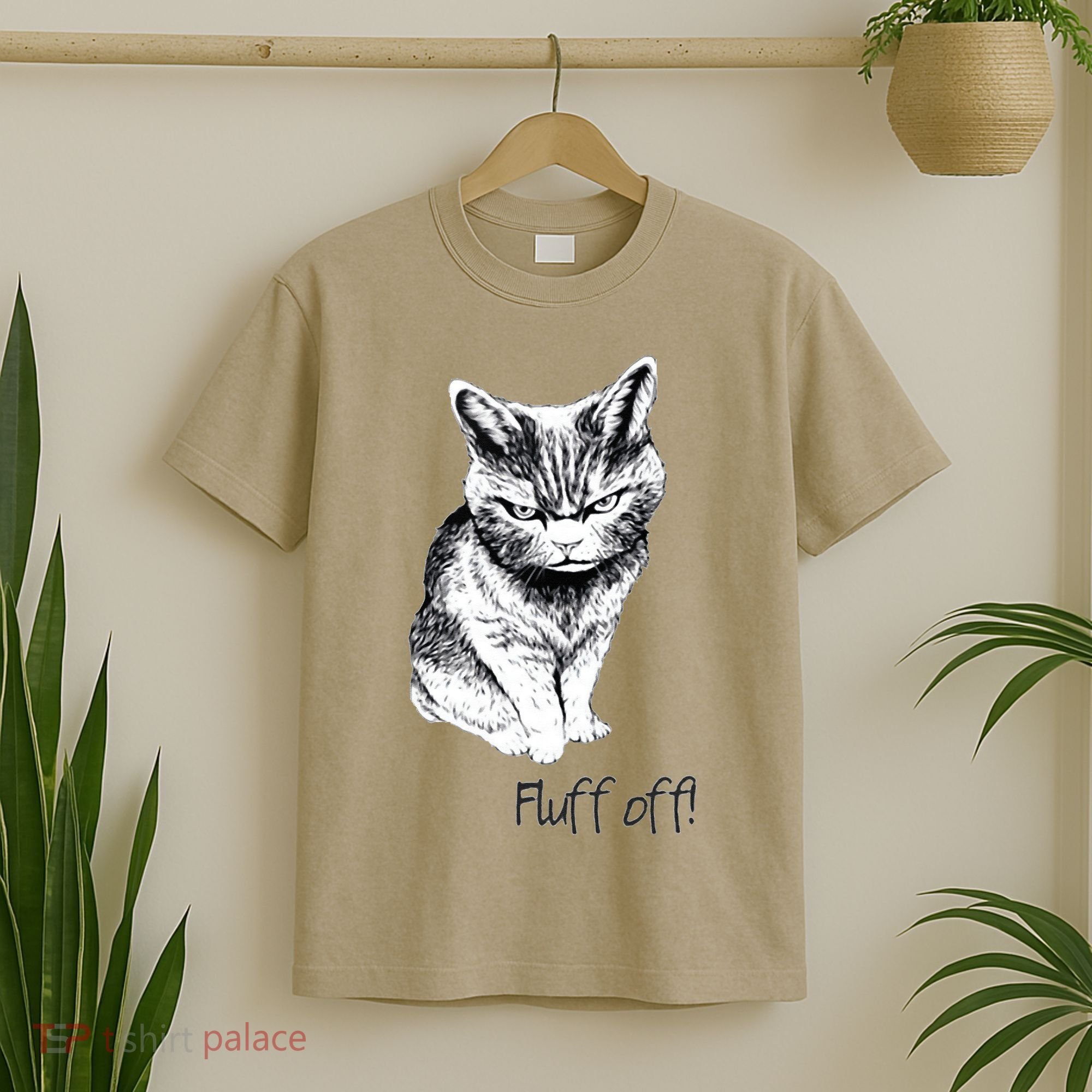 Fluff Off Cat Funny Cat Kitten T-Shirt