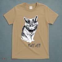 Fluff Off Cat Funny Cat Kitten T-Shirt thumb 5