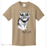 Fluff Off Cat Funny Cat Kitten Kids T-Shirt thumb 0