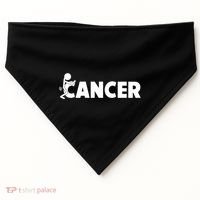 Fuck Off Cancer Funny USA-Made Doggie Bandana thumb 0