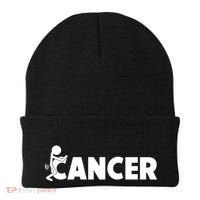 Fuck Off Cancer Funny Beanie thumb 0