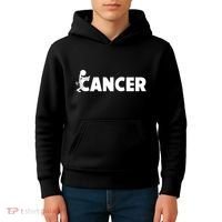 Fuck Off Cancer Funny Kids Hoodie thumb 4