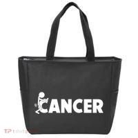Fuck Off Cancer Funny Tote Bag thumb 0
