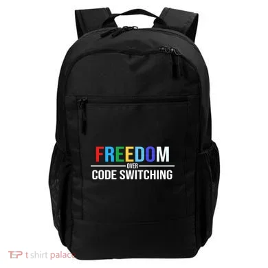 Freedom Over Code Switching Backpack