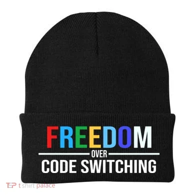 Freedom Over Code Switching Beanie