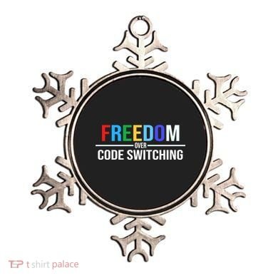 Freedom Over Code Switching Ornament