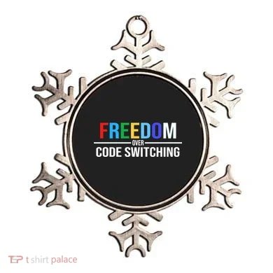 Freedom Over Code Switching Ornament