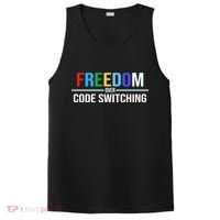 Freedom Over Code Switching PosiCharge Competitor Tank thumb 0