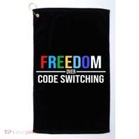 Freedom Over Code Switching Golf Towel thumb 0
