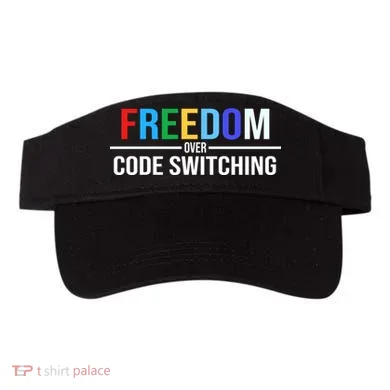 Freedom Over Code Switching Visor