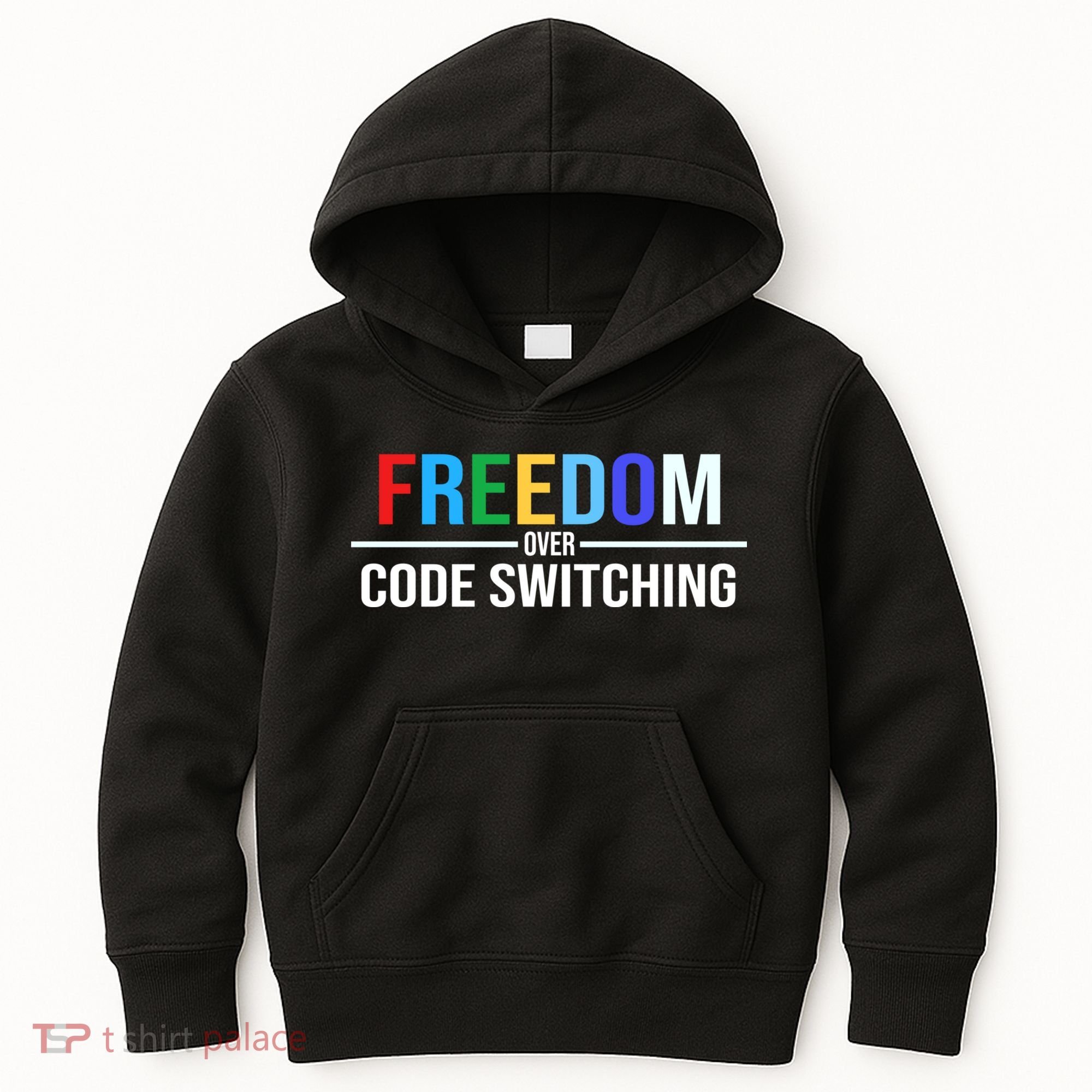 Freedom Over Code Switching Kids Hoodie