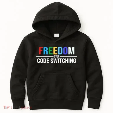 Freedom Over Code Switching Kids Hoodie