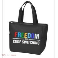 Freedom Over Code Switching Tote Bag thumb 3