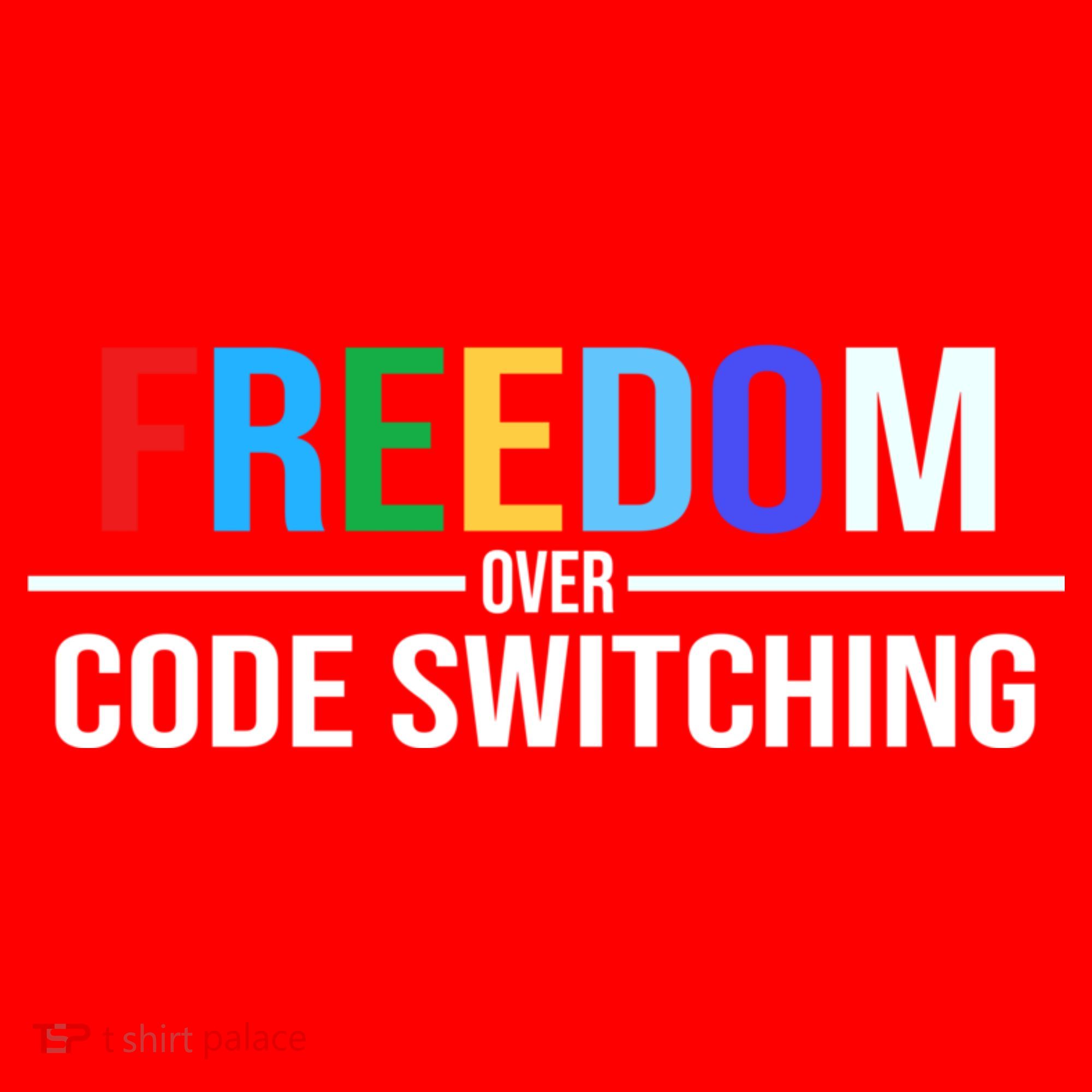 Freedom Over Code Switching Santa Hat