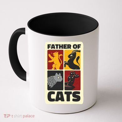 Father Of Cats Funny Coffee Mug