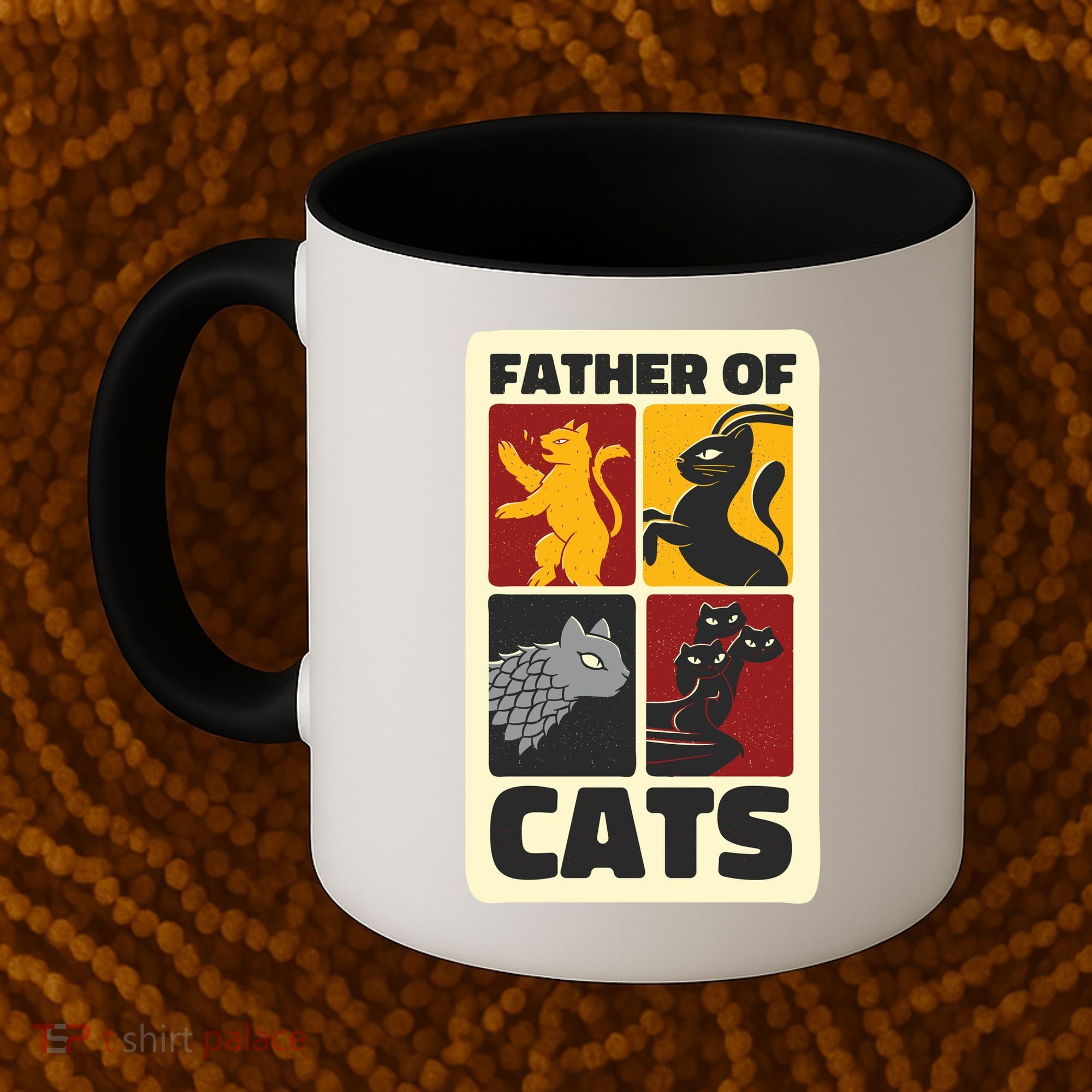Father Of Cats Funny Coffee Mug