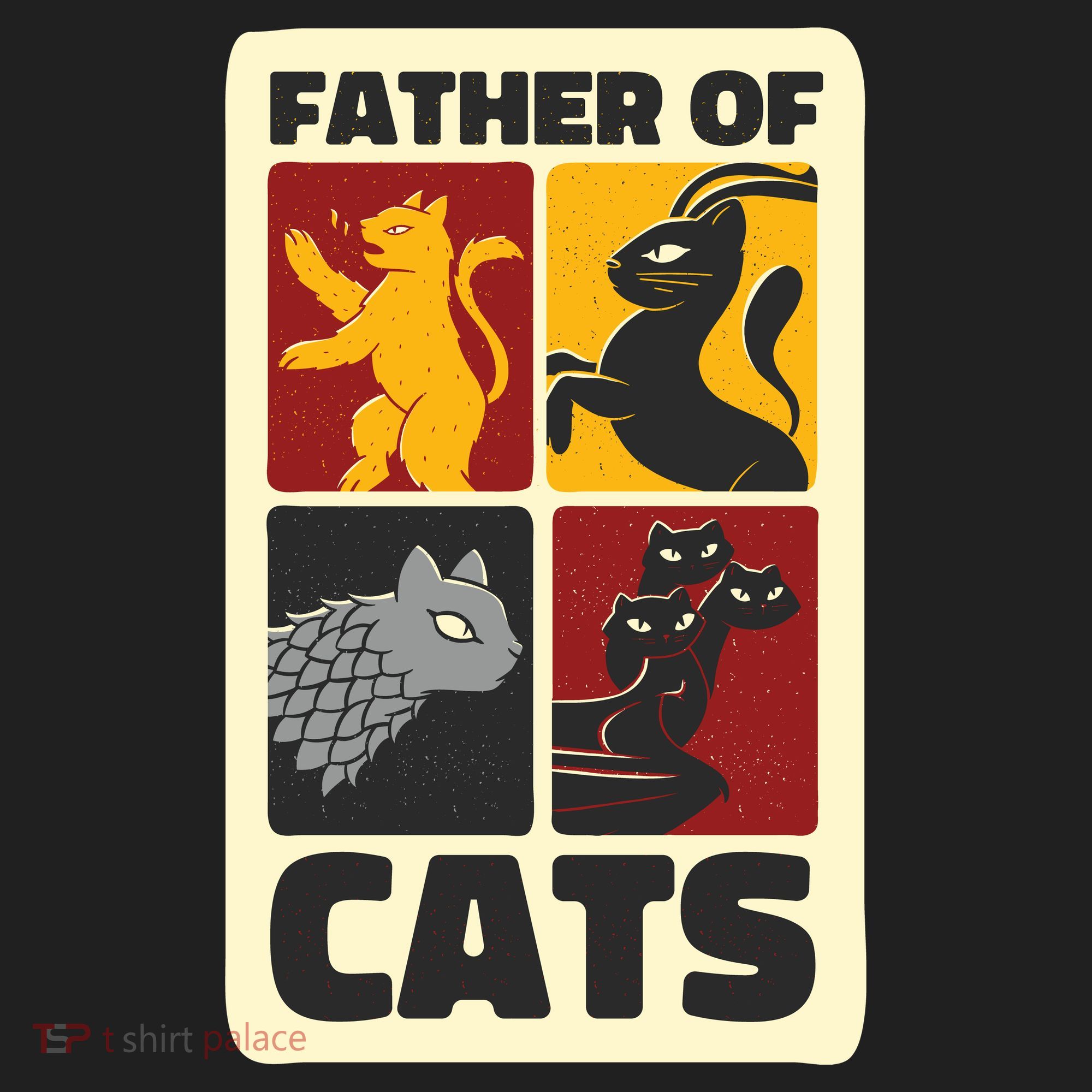 Father Of Cats Funny Beanie