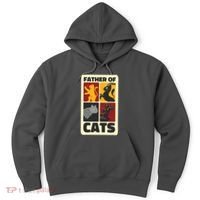 Father Of Cats Funny Hoodie thumb 0