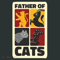 Father Of Cats Funny Baby Bodysuit thumb 2