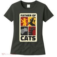Father Of Cats Funny Women's T-Shirt thumb 0