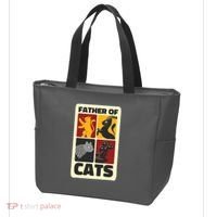 Father Of Cats Funny Tote Bag thumb 3