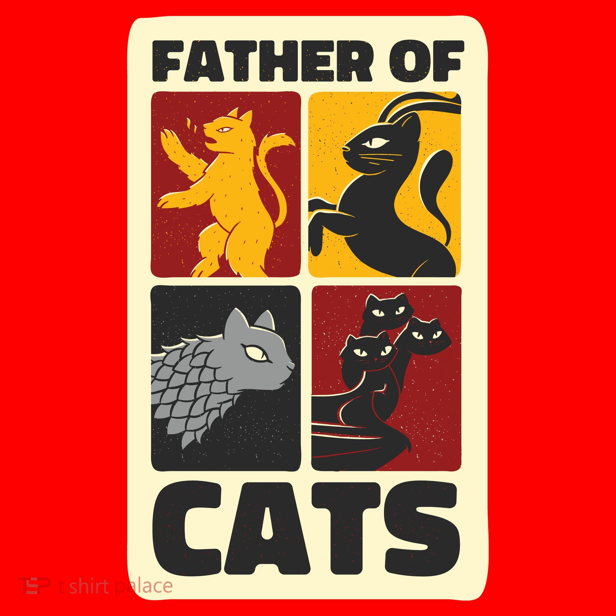 Father Of Cats Funny Santa Hat