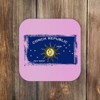 Flag Of Conch Republic Funny Key West Florida Coaster thumb 0