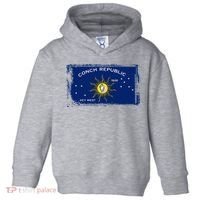 Flag Of Conch Republic Funny Key West Florida Toddler Hoodie thumb 0